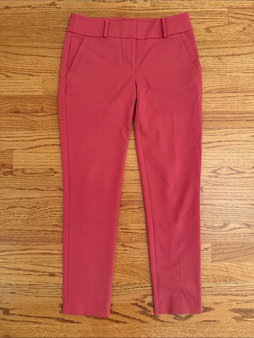 LOFT Slim Ankle Pants in Rose Pink